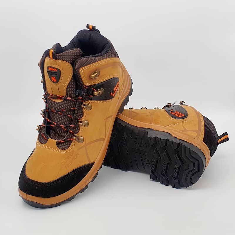 کفش ایمنی شیما؛ جنس ضخیم استحکام بالا رنگبندی متنوع محافظ پا