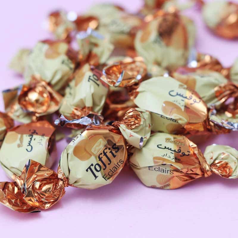 شکلات مغزدار توفیس؛ 3 نوع (کاکائویی کاراملی کره ای) حاوی ویتامین