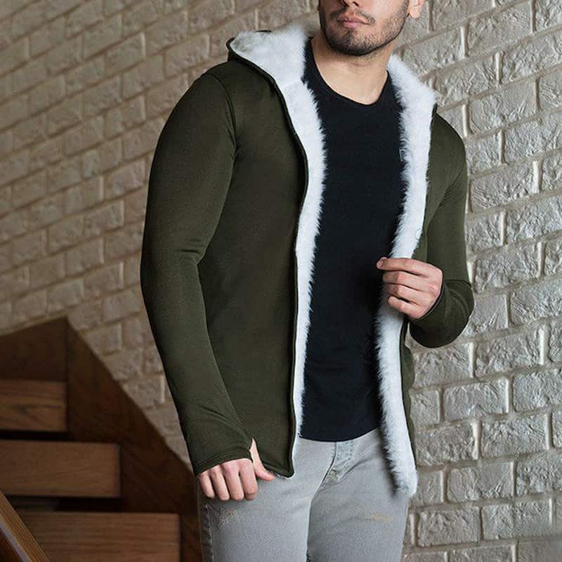 هودی پسرانه خزدار؛ ویسکوز اسپرت مناسب زمستان تنوع طرح رنگ