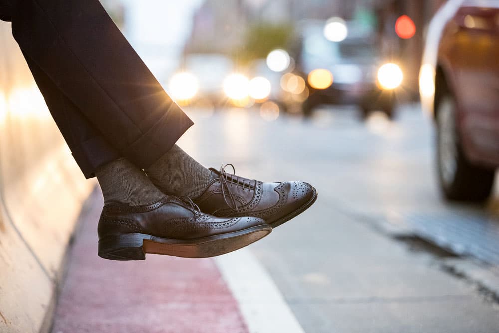 کفش مجلسی مردانه ترک؛ چرم طبیعی صنعتی‌ بادوام