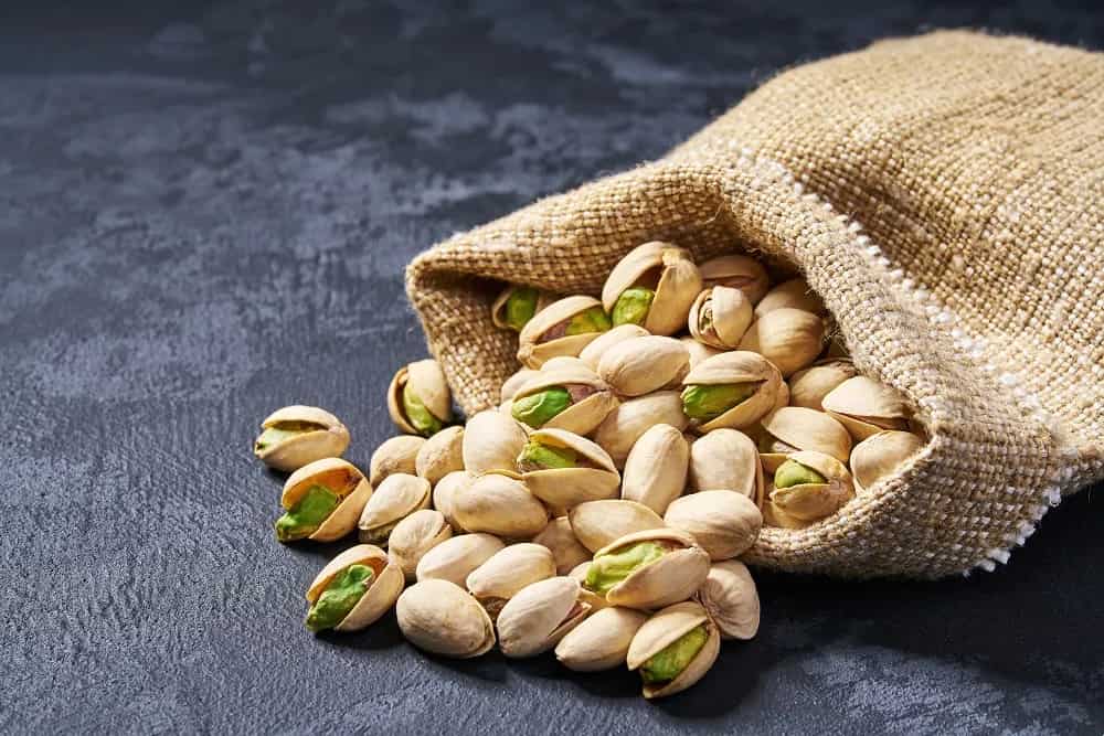 پسته Pistachio تازه ملایم خوش طعم بو داده