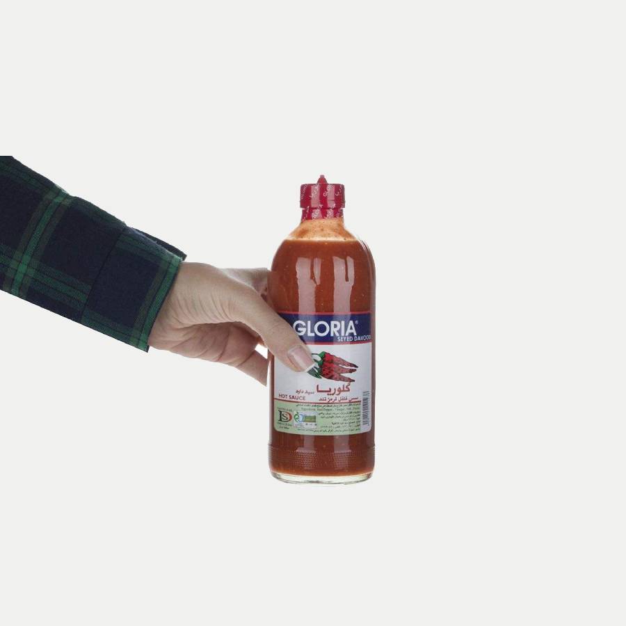 سس فلفل قرمز گلوریا Pepper sauce طعم تند مناسب فست فود