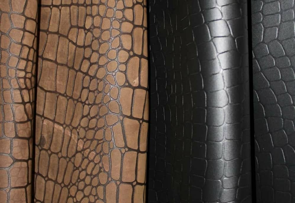 چرم مصنوعی؛ طرحی زیبا رنگبندی متنوع مختص تولیدات (کفش کیف مبلمان)