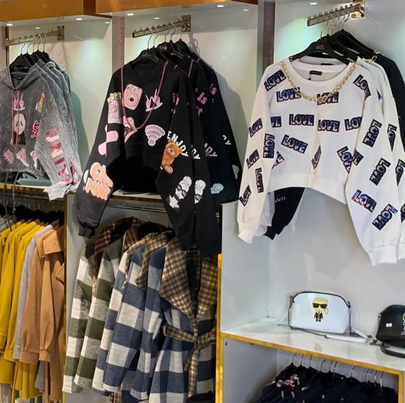 هودی دخترانه نیم تنه؛ کلاه دار 2 جنس ضخیم نازک رنگبندی متنوع