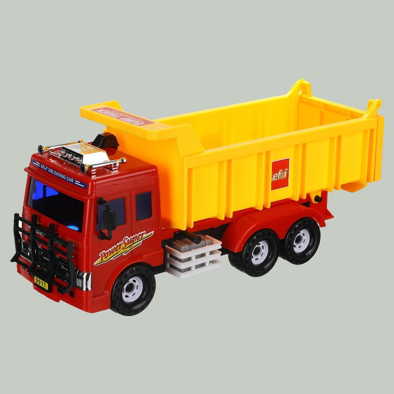 ماشین باری اسباب بازی؛ ساده برقی بدنه پلاستیکی وزن 500 گرم