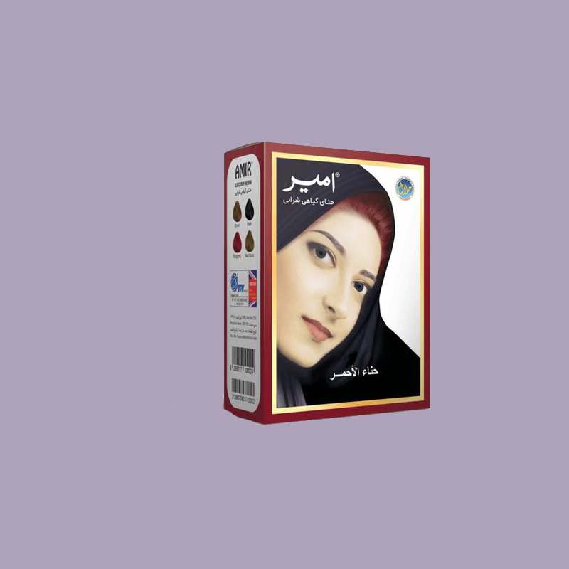 حنا امیر Lawsonia inermis شکل پودر خشک مناسب پاک کردن برس