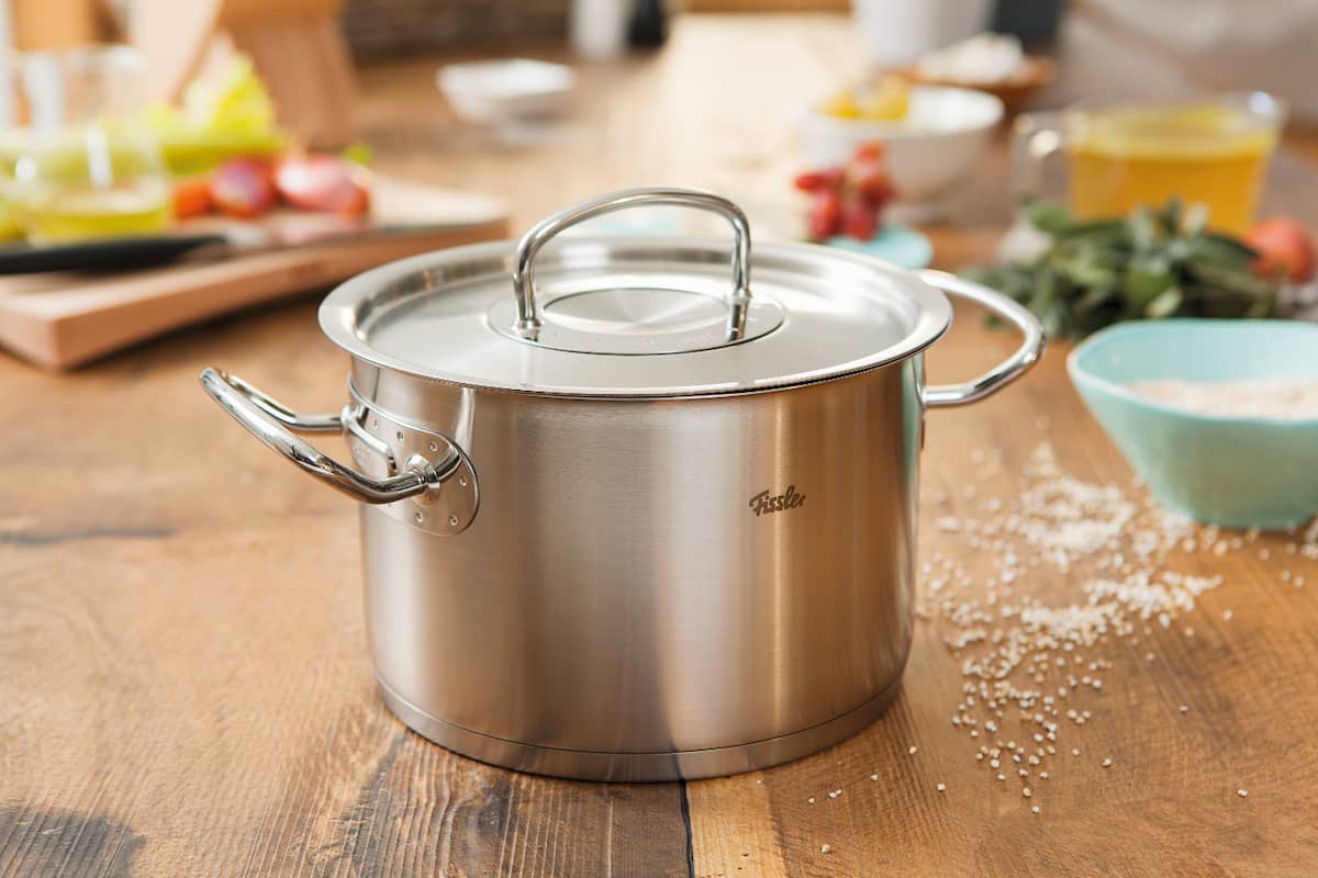 قابلمه استیل تکی؛ روکش استیل مقاوم سبک وزن مختص رستوران آشپزخانه