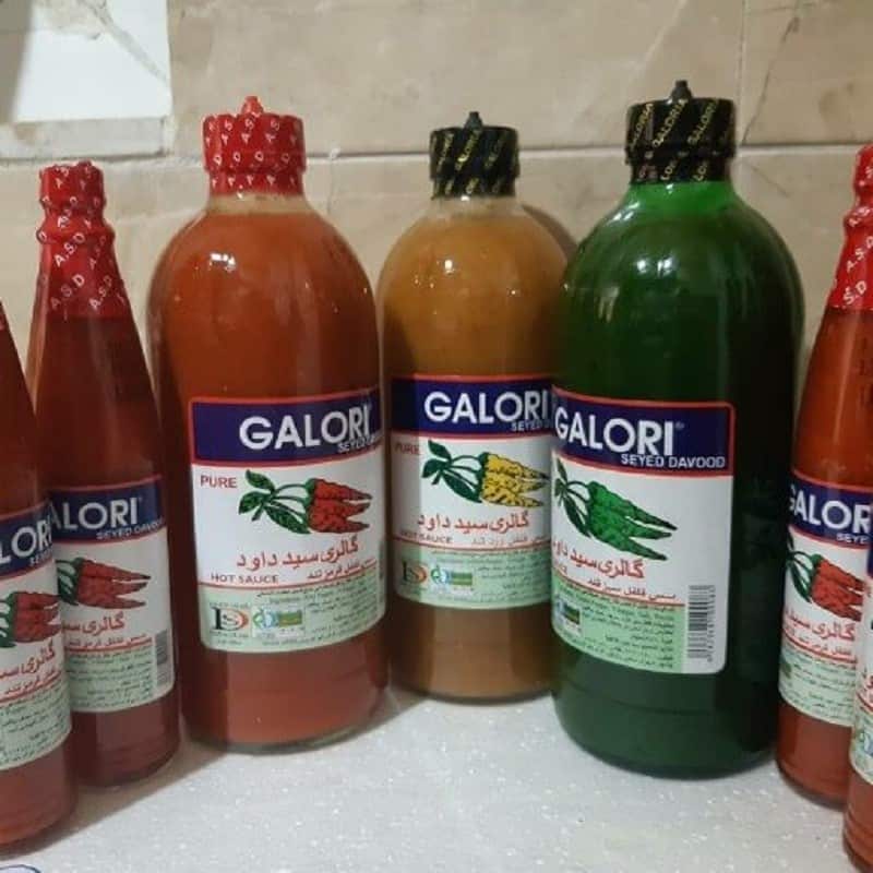 سس گلوریا سید داود؛ طعمی تند وزن 900 گرمی قوطی پلاستیکی