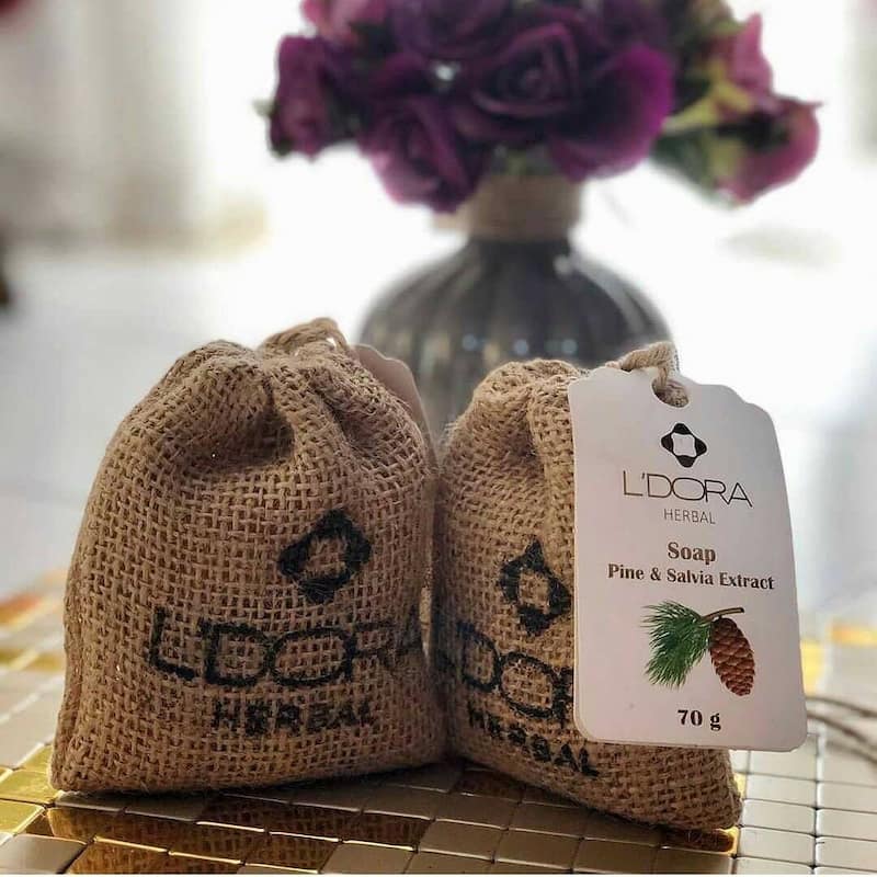 صابون مریم گلی لدورا؛ مناسب پوست (چرب خشک مختلط) Ldora