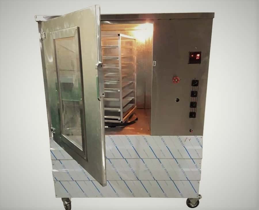 فر صنعتی کیک پزی؛ سیستم شمعک ترموکوپل جنس بدنه استیل