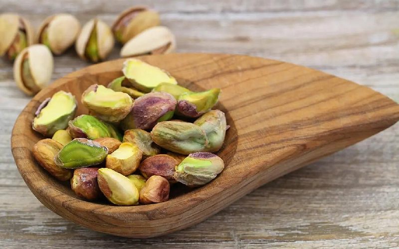 پسته سال 1401؛ انس کم درشت (شور خام زعفرانی)