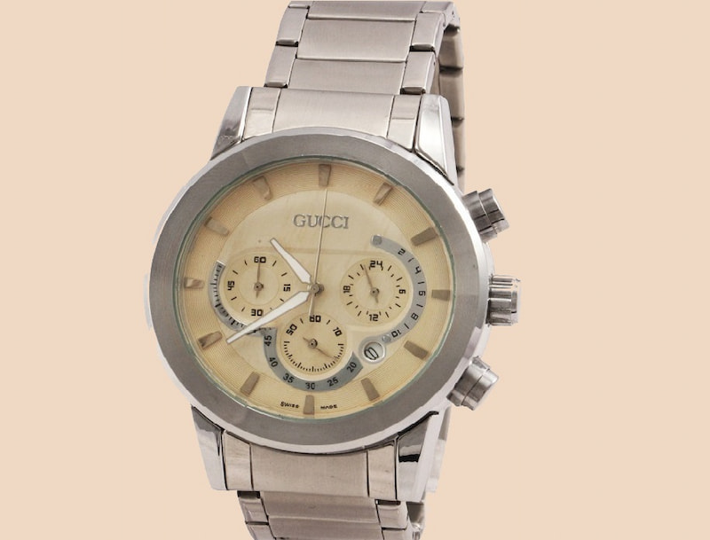 ساعت گوچی مردانه سه موتوره بند استیل؛ ضد زنگ آب رنگ ثابت