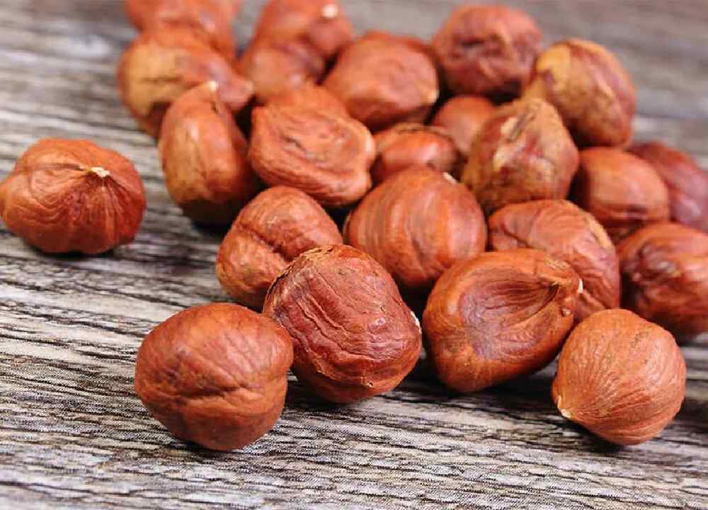 مغز فندق تازه؛ قهوه ای تیره ضد ریزش مو