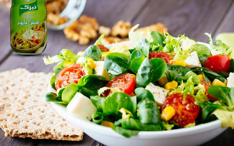 سس مایونز تبرک ۴۳۰ گرمی؛ غلظت بالا مواد مغذی ویتامین mayonnaise sauce