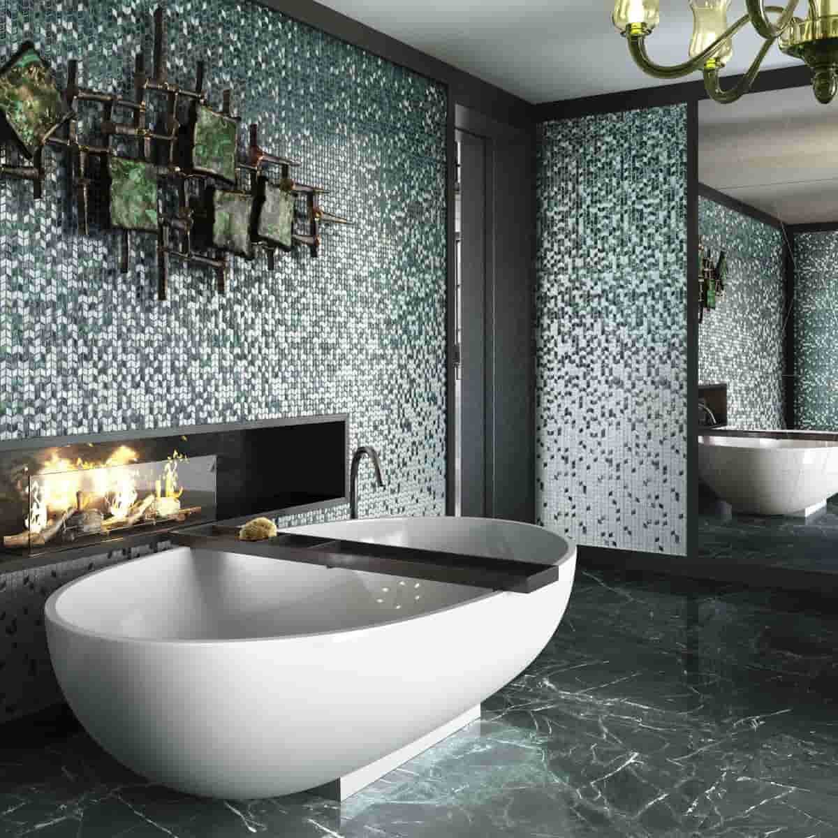 کاشی سرویس بهداشتی الوند tile رنگ روشن مقاوم