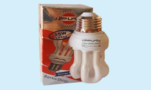 لامپ کم مصرف 40 وات پارس خزر؛ تولید نور زیاد صرفه جویی برق