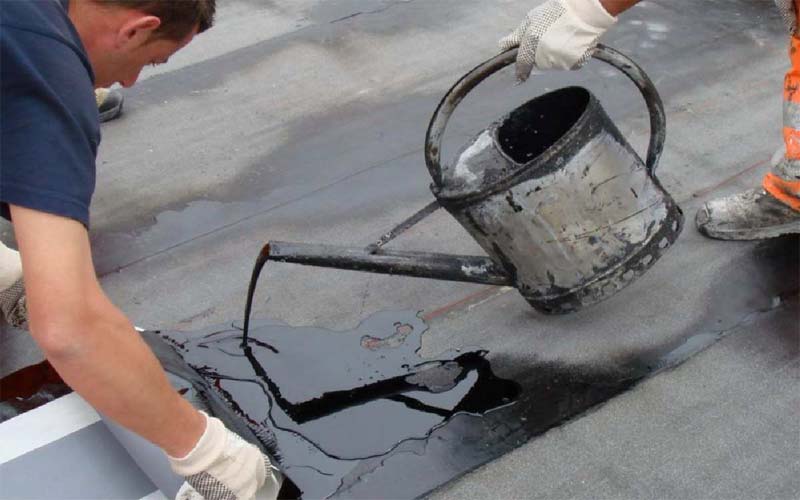 قیر پالایشگاه تهران؛ ظاهر سیاه چسبیده خمیری باکیفیت Bitumen refinery