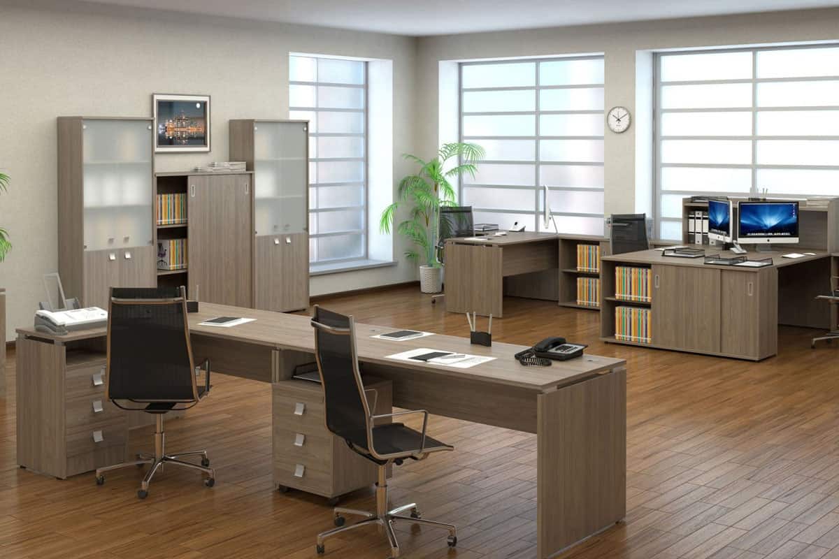 میز و صندلی اداری رشت؛ 3 نوع (کارمندی مدیریتی کنفرانسی) نئوپان