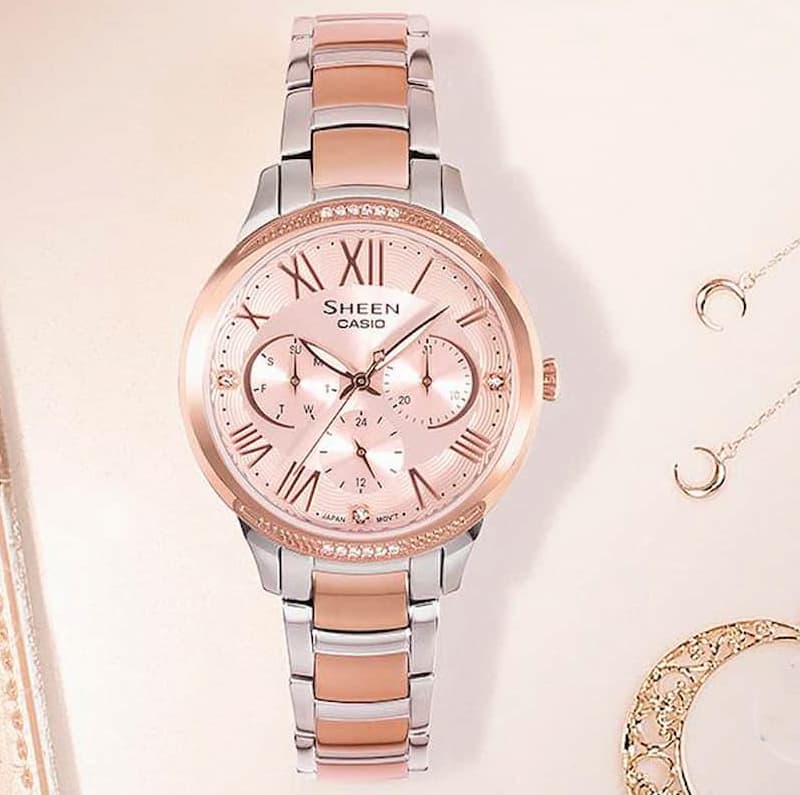 ساعت کاسیو اصل ژاپن زنانه؛ 2 مدل (جیبی مچی) چرمی ضد خش