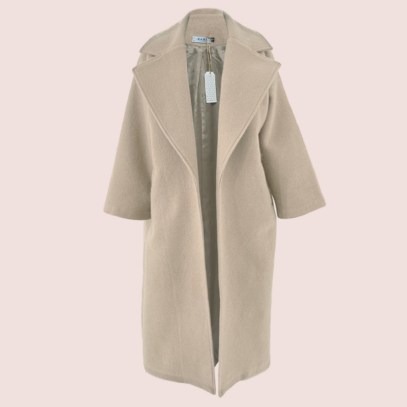 پالتو زنانه جدید coat کوتاه بلند چرم مخمل ضخیم سبک