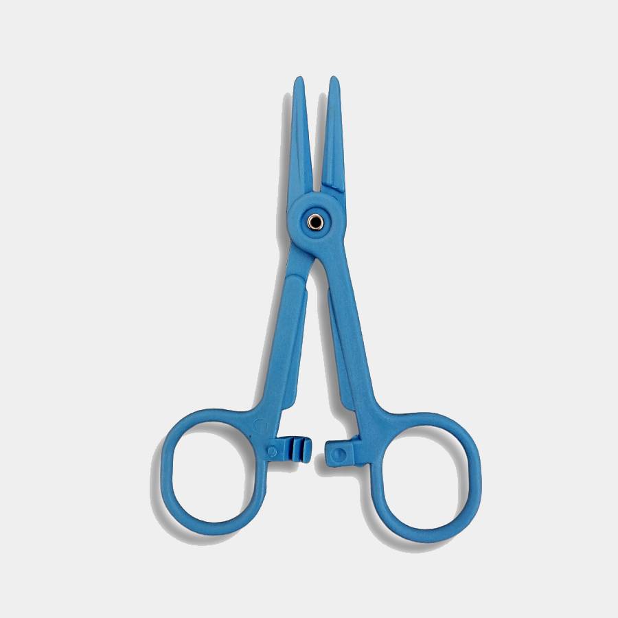 پنس سوزن گیر Needle tweezers دارای قفل مقاوم مناسب بیمارستان کلینیک