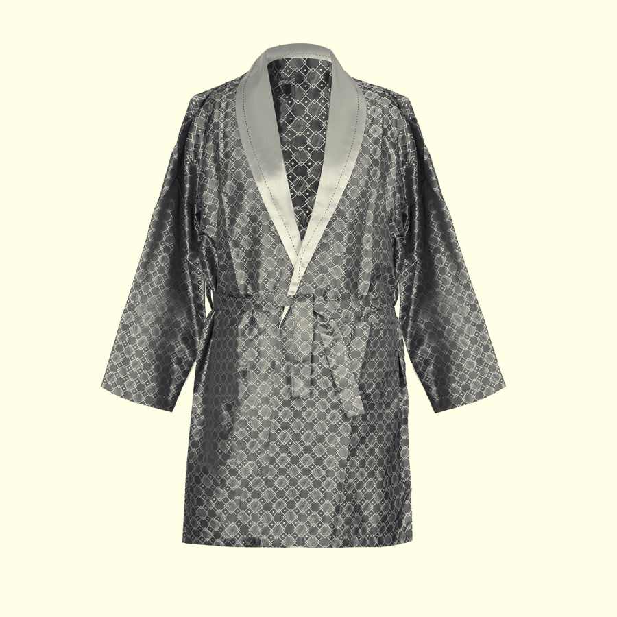 لباس خواب مردانه؛ پارچه نرم ضد حساسیت 3 جنس نخ کتان حریر