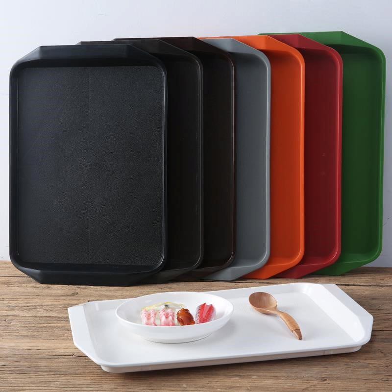 سینی پلاستیکی رستورانی Plastic tray مقاومت بالا قابل شستشو رنگبندی متنوع