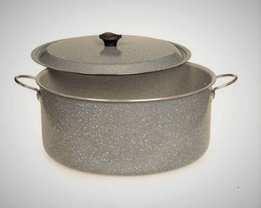 قابلمه گرانیتی سایز 52 هلنا Granite pot جنس تفلون سرامیک نچسب