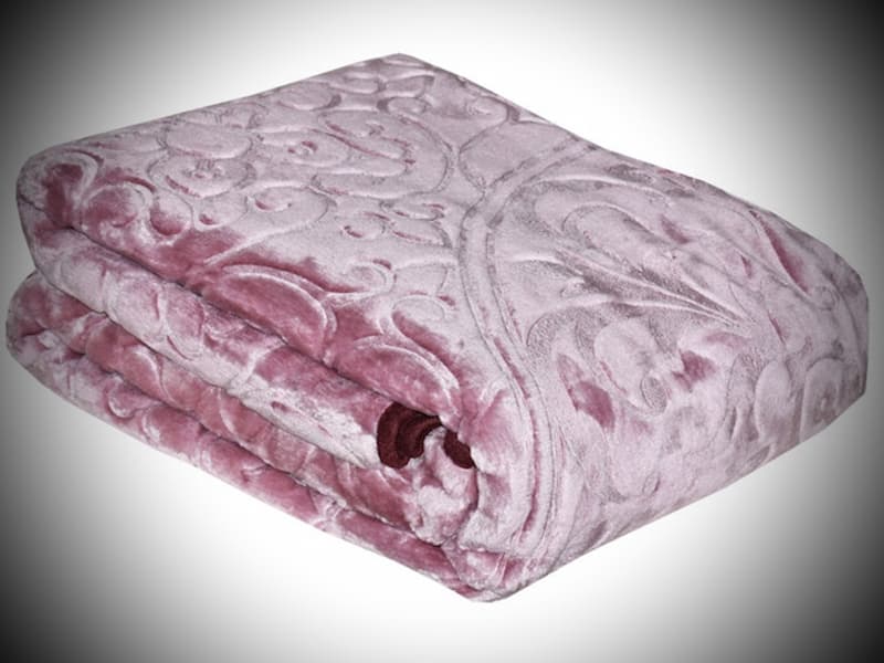 پتو گلبافت یک نفره ارزان؛ طرح گل برجسته جنس درجه یک