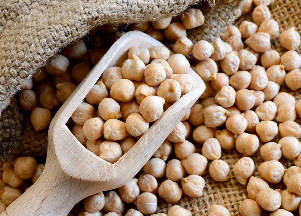 نخود پاک شده Pea مناسب آبگوشت فلافل تولید کرمانشاه