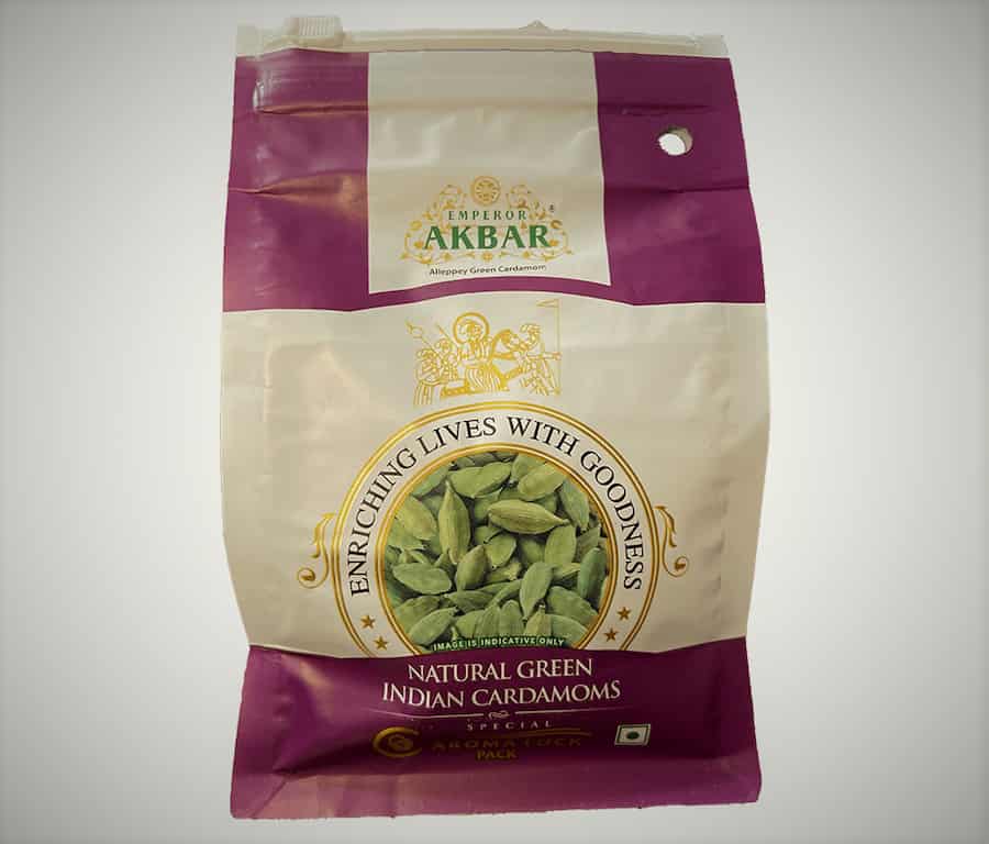 هل اکبر بنفش یک کیلویی؛ طبع گرم 2 نوع ( سبز سیاه)