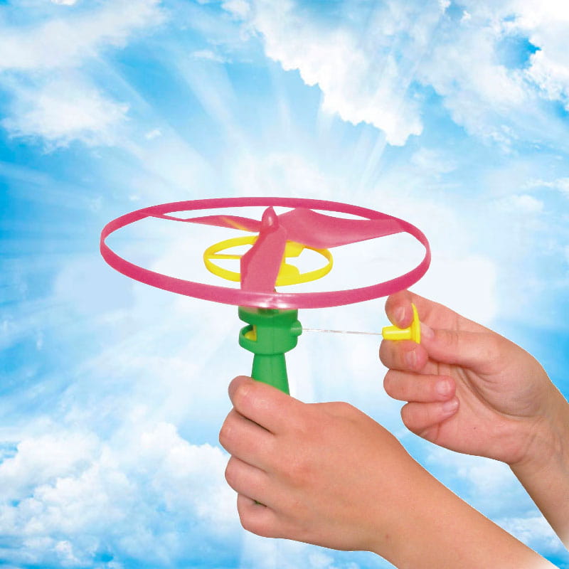 اسباب بازی بشقاب پرنده؛ پلاستیکی 80 گرمی مختص کودکان بالای 6 سال