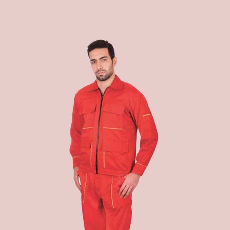 لباس جوشکاری آرگون Welding clothes دارای استاندارد ضخامت مناسب