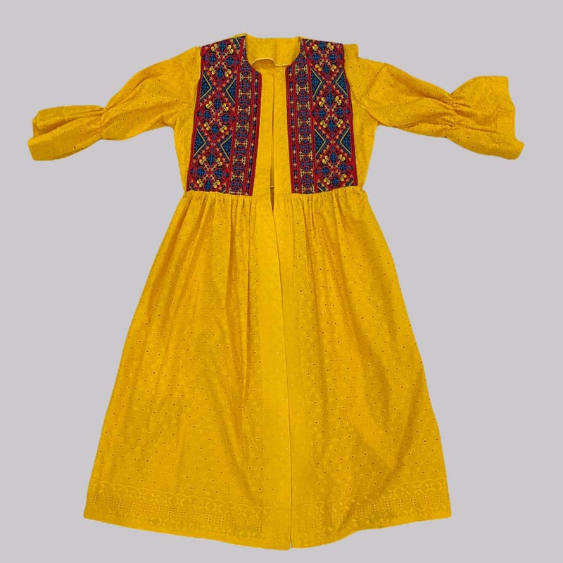 دوخت لباس بلوچی؛ مدل زنانه مردانه 2 جنس ابریشمی نخی