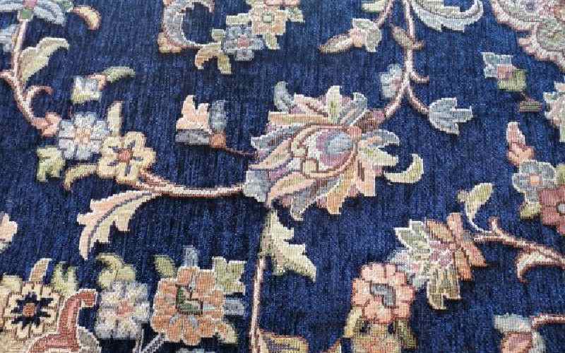 روفرشی سنتی؛ جنس مخمل پلی استر 3 طرح افشان ماهی ترنج