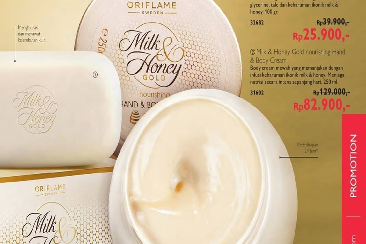 صابون شیر و عسل اوریفلیم؛ پاک‌ کننده ملایم تولید Sweden