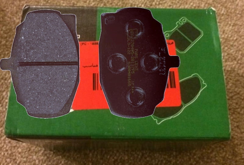 لنت ترمز پارس روآ؛ بدون صدا 2 مدل سرامیکی دیسکی