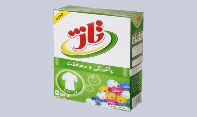 پودر رختشویی تاژ (تاید) رایحه ملایم ضد حساسیت پاک کنندگی قوی