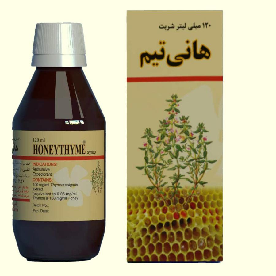 شربت گیاهی هانی تیم؛ غلظت بالا استریلیزه 2 ترکیب عسل آویشن