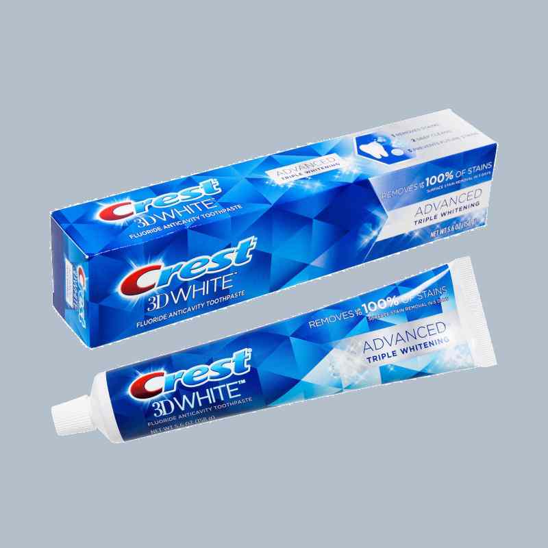 خمیر دندان کرست 3d white طعم نعنا 130 گرمی