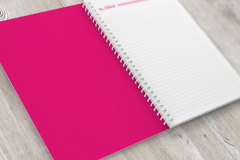 دفتر ۱۰۰ برگ a4 ساده کلاسیک خط دار شطرنجی جدول بندی شده