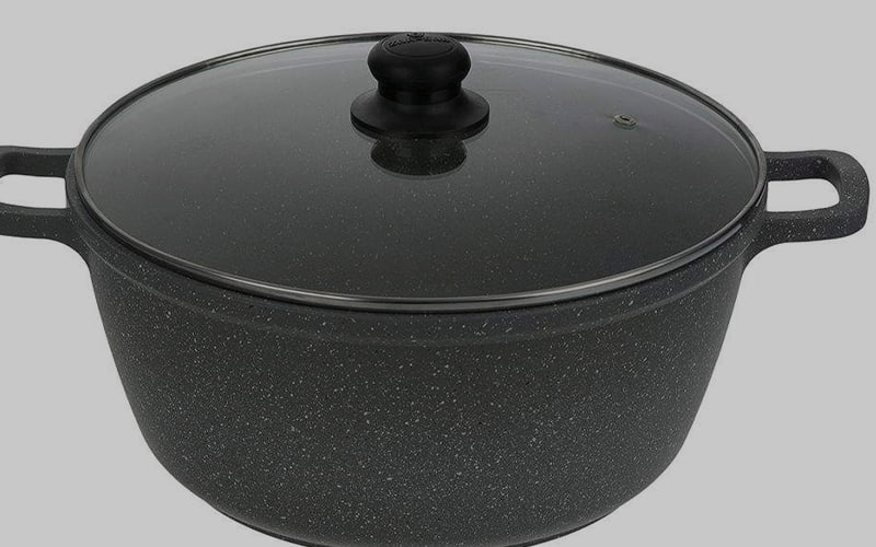 قابلمه گرانیتی زرساب سایز 32؛ رویه داخلی نچسب