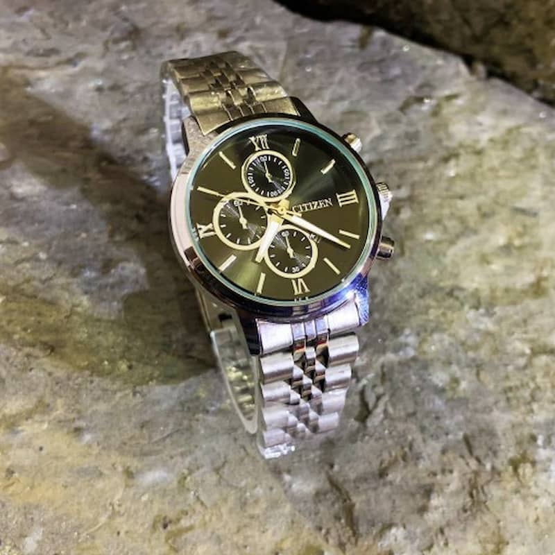 ساعت سیتیزن سه موتوره زنانه the watch اورجینا رنگ بندی مختلف