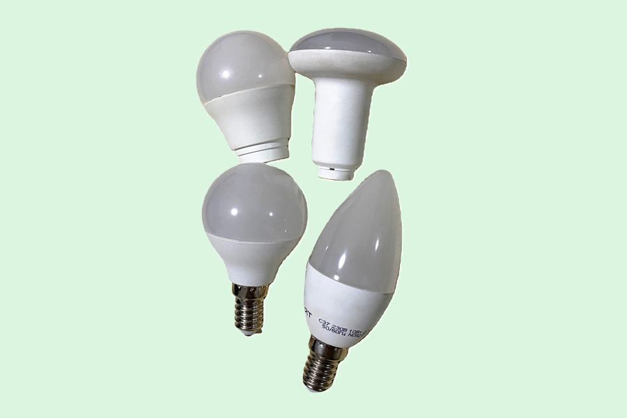 لامپ شمعی کم مصرف پارس (چراغ) سفید مهتابی آلومینیومی فناوری SMD