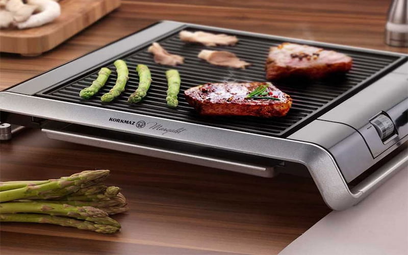دستگاه گریل کرکماز Grill machine ضد زنگ جنس ورق استیل ضخیم