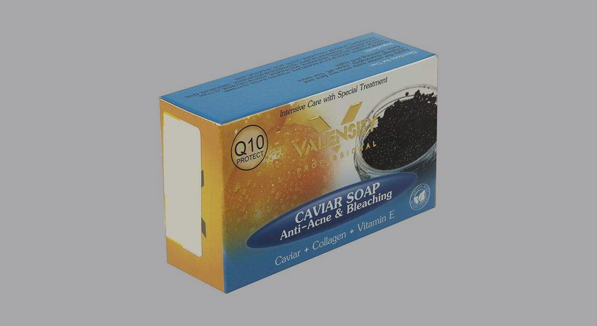 صابون والنسی خاویار؛ ضد لک آکنه رنگ سیاه سنین مصرف (عمومی)