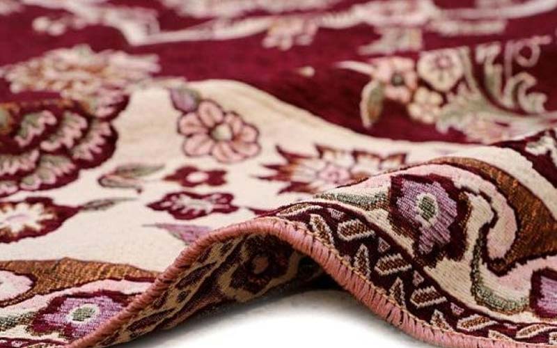 روفرشی شایان یزد carpet الیاف پلی استر بافت مخمل طرح متقارن