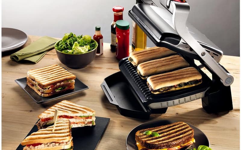 دستگاه گریل تفال Grill machine لایه نچسب پایه ضد لغزش