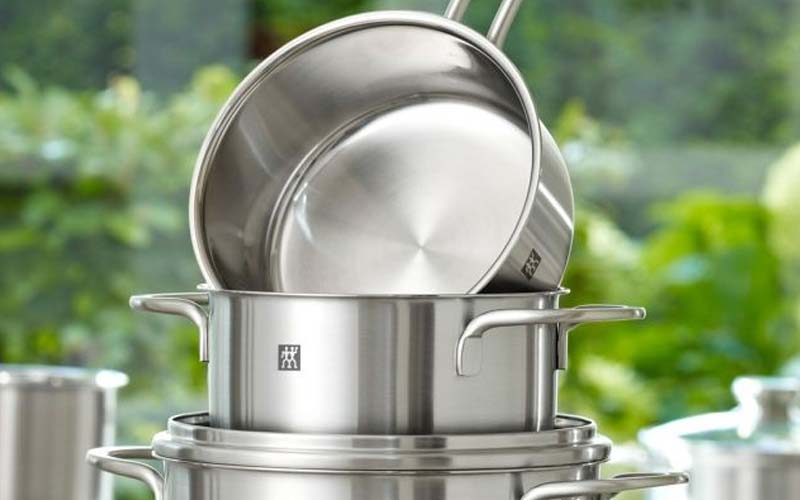 قابلمه استیل زولینگن؛ ابعاد (20 24 28 سانتی متر) ضد خش زنگ