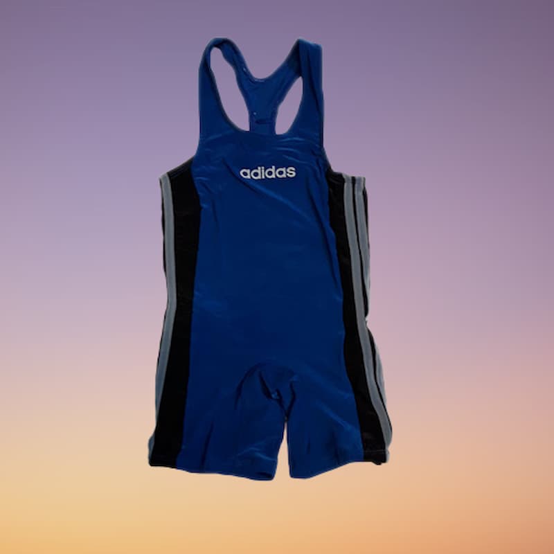 لباس کشتی ساده؛ دو بنده جنس نایلون مقاوم برابر ساییدگی